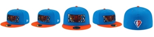 New Era Men's Royal Oklahoma City Thunder 2021 NBA Draft 59FIFTY Fitted Hat